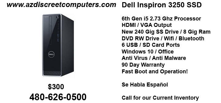Dell Inspiron 3250 SSD